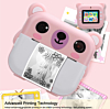 SNAP'Z Instant Print Digital Camera with Sticker Roll - PINK (Only Ground Shipping)
