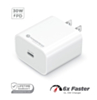 PowerPeak USB C Wall Charger (30W) (WHITE) (Only Ground Shipping)