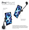 PowerPeak ProMount 2in1 Tablet Car Holder Mount (Only Ground Shipping)