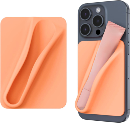 Lip Gloss Holder Sleeve - ORANGE (Only Ground Shipping)