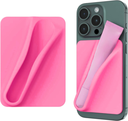 Lip Gloss Holder Sleeve - PINK (Only Ground Shipping)