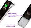 Soft Rubber Slim Charging Case (5500 mAh) for iPhone 12/12 Pro  (WHITE) (Only Ground Shipping)