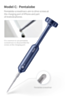 QianLi Mega-Idea 2D Flyfish Screwdriver Model C Pentalobe 0.8