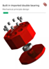 BEST 10S Ten Holes Aluminum 360 Rotating Magnetic Screwdriver Storage Rack (RED)
