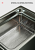 MECHANIC Digital Ultrasonic Cleaner iClean E08B Digital Display (Only Ground Shipping)