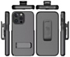 xBase by PowerPeak - Duraclip Series Combo Case MagSafe Belt Clip Holster for iPhone 15 Pro Max (Only Ground Shipping)