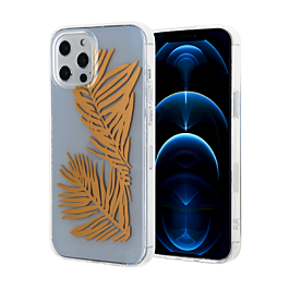 Dual Layer Gold Design Printed Case - 4 for iPhone 12 Pro Max (Only Ground Shipping)