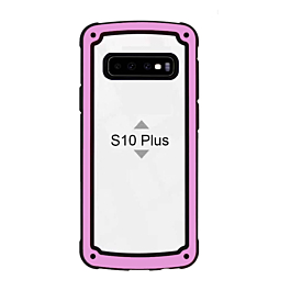 Galaxy S10+ Premium Hybrid Protective Casee-PINK (Only Ground Shipping)