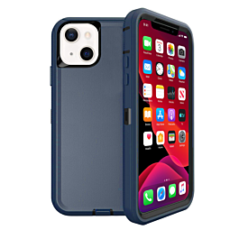 Heavy Duty Case for iPhone 13 Mini (DARK BLUE) (Only Ground Shipping)