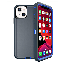 Heavy Duty Case for iPhone 13 Mini (DARK BLUE) (Only Ground Shipping)