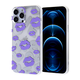 Love Me Printed Clear Case - E9 for iPhone 12 Pro Max (Only Ground Shipping)