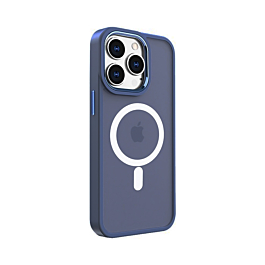 New Magnetic Wireless Charging Case - NAVY BLUE for iPhone 13 Pro (Only Ground Shipping)