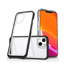 Dual Layers Double Injection Case - BLACK for iPhone 13 Pro Max (Only Ground Shipping)