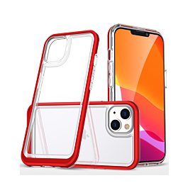 Dual Layers Double Injection Case - RED for iPhone 13 Pro Max (Only Ground Shipping)