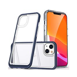 Dual Layers Double Injection Case - DARK BLUE for iPhone 13 Pro Max (Only Ground Shipping)