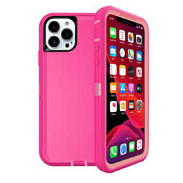 Heavy Duty Case for iPhone 13 Pro (HOT PINK) (Only Ground Shipping)