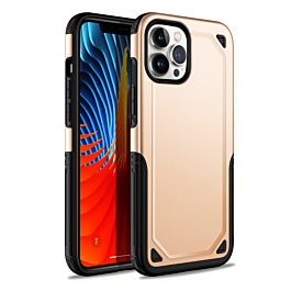 Armor Dual Layer Impact Shockproof Cover - GOLD for iPhone 13 Pro Max (Only Ground Shipping)
