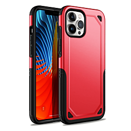 Armor Dual Layer Impact Shockproof Cover - RED for iPhone 13 Pro (Only Ground Shipping)