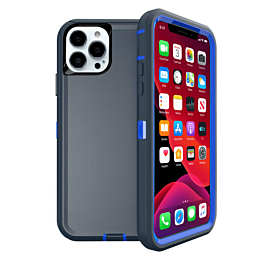 Heavy Duty Case for iPhone 13 Pro Max (DARK BLUE) (Only Ground Shipping)