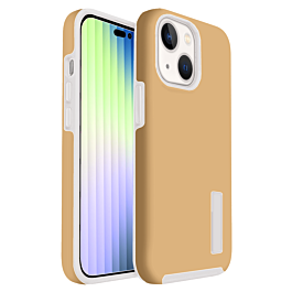 Dual Layer Protection Case - GOLD for iPhone 14 / 13 (Only Ground Shipping)