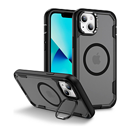 Shockproof Magsafe Case with Camera Stand - GRAY for iPhone 13 / 14 (Only Ground Shipping)