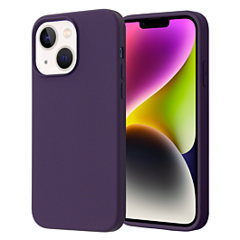 Soft Solid Silicone Case (Full Buttom Cover) - Style 2 for iPhone 13 / 14 / 16e / 17e (Only Ground Shipping)