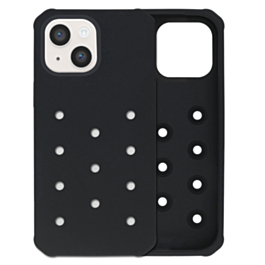 Charm Built Silicone Case (BLACK) for iPhone 13 / 14 / 16E / 17E (Only Ground Shipping)