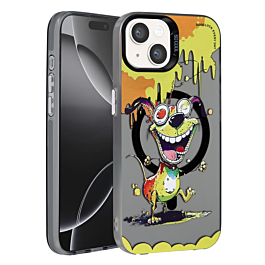 Animal Graffiti Design Wireless Charging Case - Style 13 for iPhone 13 / 14 (Only Ground Shipping)