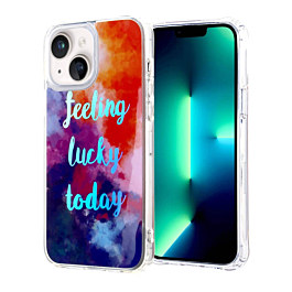 BLUE Light Injection Case - LUCKY for iPhone 14 (Only Ground Shipping)