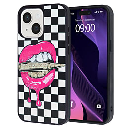 Printing Aluminum Plate Case - LIP for iPhone 13 / 14 (Only Ground Shipping)