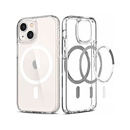 Wireless Charging Clear Case (Full Bottom Close) for iPhone 13 / 14 / 16e / 17e (Only Ground Shipping)