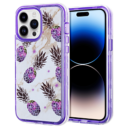 New Fashion Heavy Duty Case - Style 41 for iPhone 14 Pro (Only Ground Shipping)