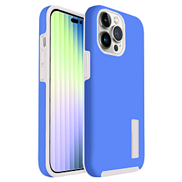 Dual Layer Protection Case - LIGHT BLUE for iPhone 14 Pro (Only Ground Shipping)