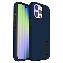 Dual Layer Protection Case - NAVY BLUE for iPhone 14 Pro Max (Only Ground Shipping)