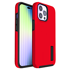 Dual Layer Protection Case - RED for iPhone 14 Pro Max (Only Ground Shipping)