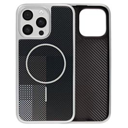 Woven Color Pattern Case (BLACK) for iPhone 14 Pro Max (Only Ground Shipping)