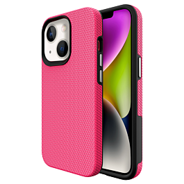 Shock Absorption Protective Dual Layer Case - PINK for iPhone 13 / 14 / 16e / 17e (Only Ground Shipping)