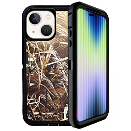 Heavy Duty Case for iPhone 14 / 13 (CAMO BLACK) (Only Ground Shipping)
