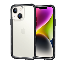 Acrylic Dual Layer Transparent Case - BLACK for iPhone 15 (Only Ground Shipping)