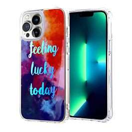 BLUE Light Injection Case - LUCKY for iPhone 14 Pro (Only Ground Shipping)