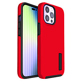 Dual Layer Protection Case - RED for iPhone 15 Pro (Only Ground Shipping)