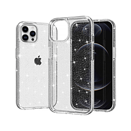 Ultra Glossy Protector Case - GLITTER CLEAR for iPhone 14 Pro (Only Ground Shipping)
