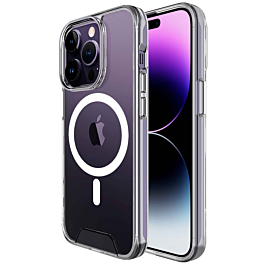 Wireless Charging Clear Case (Full Bottom Close) for iPhone 14 Pro Max (Only Ground Shipping)