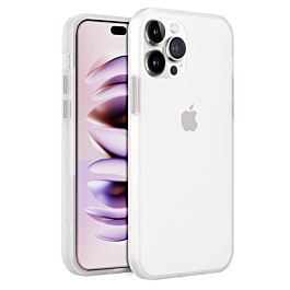 Hard PC Rear / Soft TPU Colorful Border Case - CLEAR for iPhone 14 Pro (Only Ground Shipping)