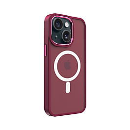 New Magnetic Wireless Charging Case - CHERRY for iPhone 15 (Only Ground Shipping)