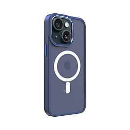 New Magnetic Wireless Charging Case - NAVY BLUE for iPhone 15 (Only Ground Shipping)