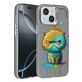 Animal Graffiti Design Wireless Charging Case - Style 8 for iPhone 15 (Only Ground Shipping)