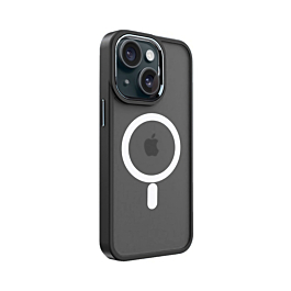 iPhone 14 Plus / 15 Plus New Magnetic Wireless Charging Case - BLACK (Only Ground Shipping)