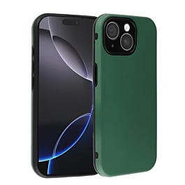 Full Cover New Design Silicone Case - GREEN for iPhone 15 (Only Ground Shipping)