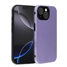 Full Cover New Design Silicone Case - LILAC for iPhone 15 (Only Ground Shipping)